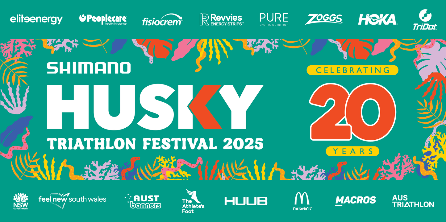 Husky Triathlon Festival Towel 2025