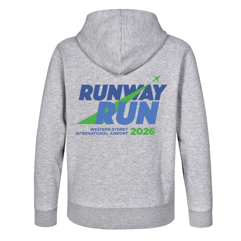 Runway Run Hoodie Grey