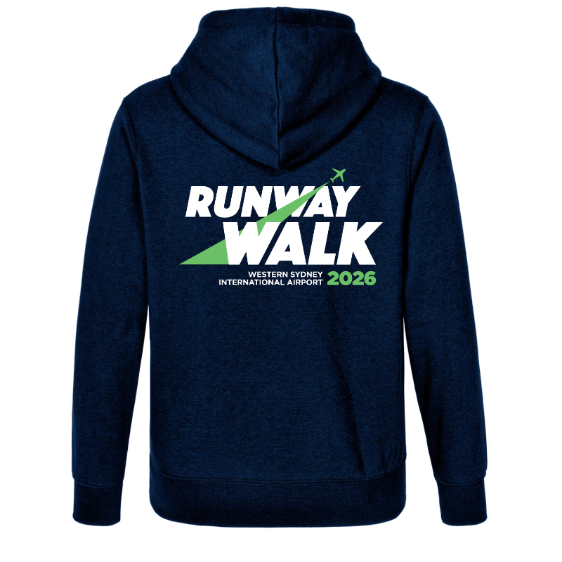 Runway Walk Hoodie Navy