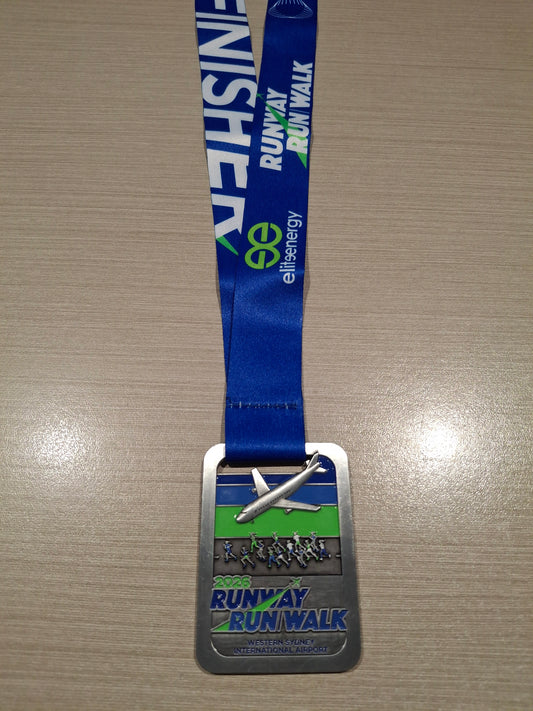 Runway Run Official Commemorative Medal