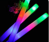 Glow stick wand