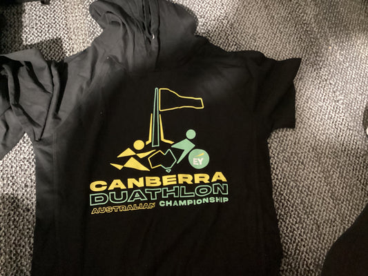Canberra Duathlon Champs long sleeve hoodie