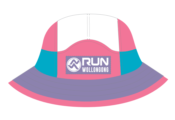 Run Wollongong Hat - Pink/Purple