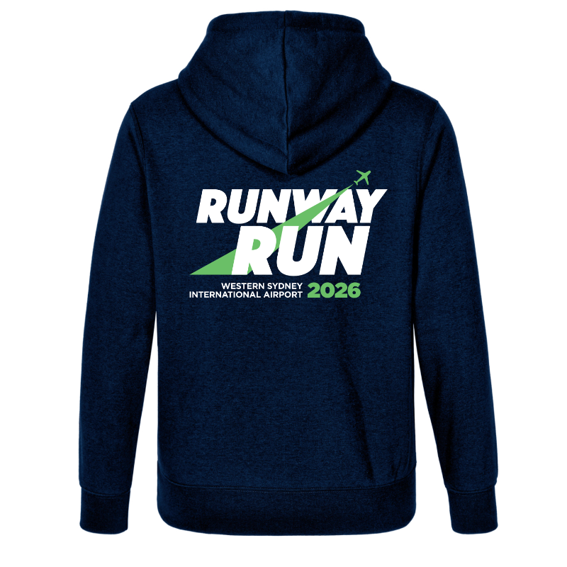 Runway Run Hoodie Navy