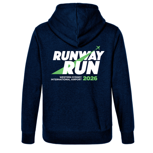 Runway Run Hoodie Navy