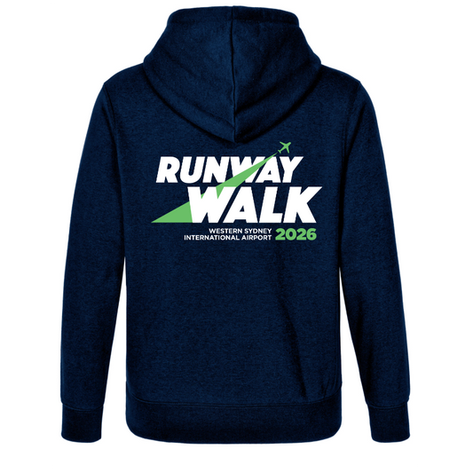Runway Walk Hoodie Navy