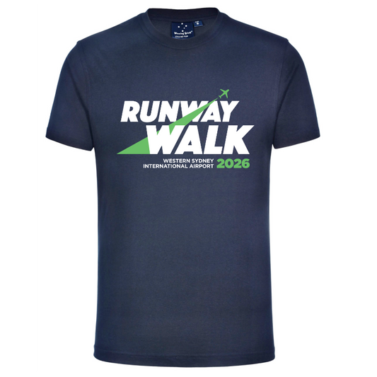Runway Walk Tee Navy