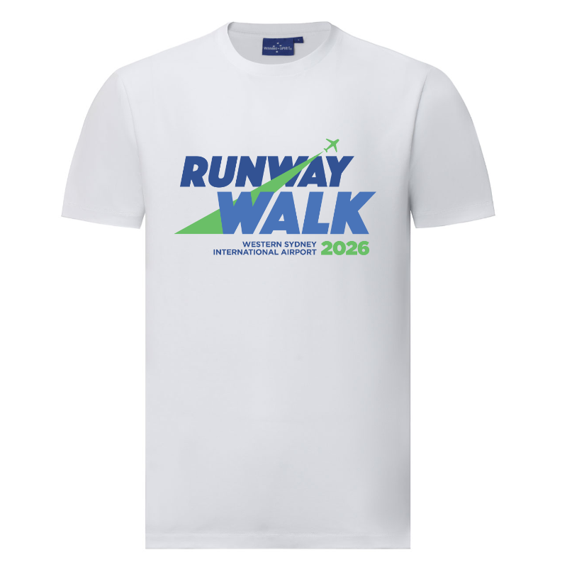 Runway Walk Tee White