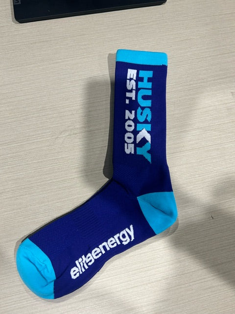 Husky Blue Socks