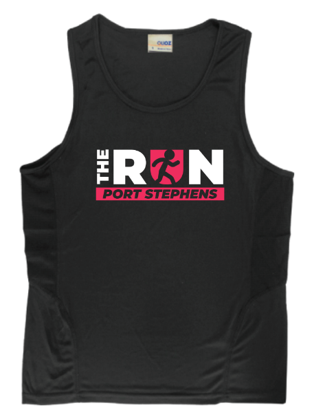 The Run Port Stephens Singlet